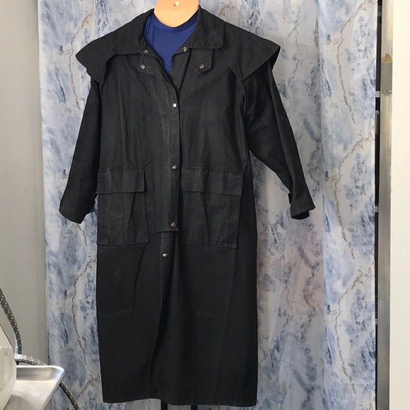 Original Australian Stockman Oil Coat Ranch coat cosplay period play - Picture 4 of 16